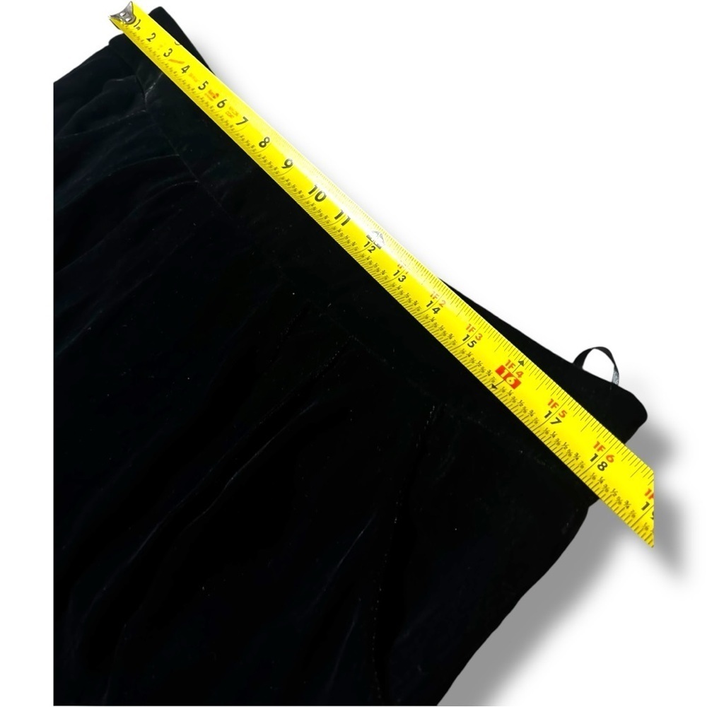 GAP Size 12 Women’s Black Velour A-Line Mini Skirt NWT - Picture 7 of 15